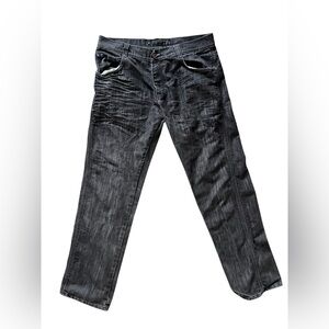 Southpole Baggy Jeans Men's 38 29" Blue Tab Gray Sk8ter Y2K Hip Hop Street Style